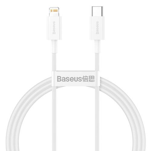 کابل شارژ تایپ سی به لایتنینگ 20 واتی 1 متری بیسوس مدل Baseus CATLYS-A02 Baseus Type-C To Lightning Charging Cable 20W 1M